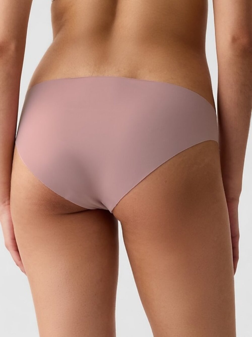 GAP Body Brushed Micro Hipster XL Beige *NEW* No Show Seamless Buff Nude Natural
